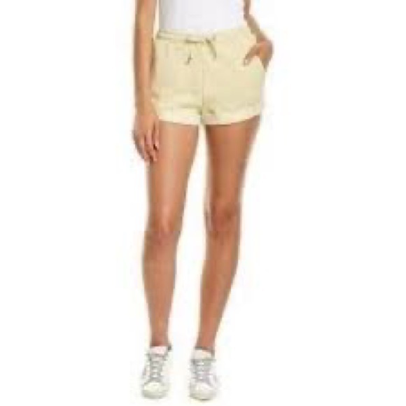 WeWoreWhat Pull On Sweat-short Size S Hay - Picture 2 of 3